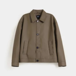 Faux Leather Jacket