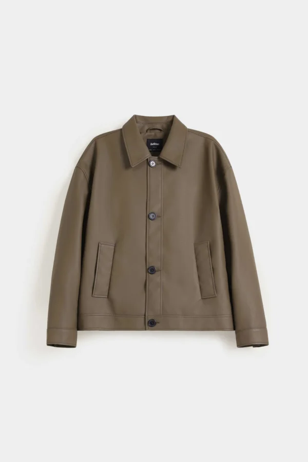 Faux Leather Jacket