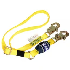 3M™ DBI-SALA® EZ-Stop™ Adjustable Web Shock-Absorbing Lanyard, 6 ft (1.83m), 1246234